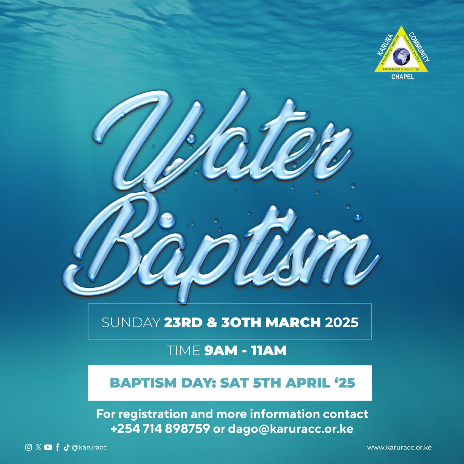 Water Baptism